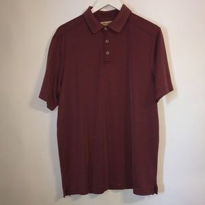 Tommy bahama Men's Short Sleeve Shirt Med Purple